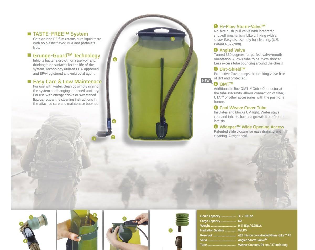 Source 4010430203 Assault 20 L Coyote Cargo Hydration Pack