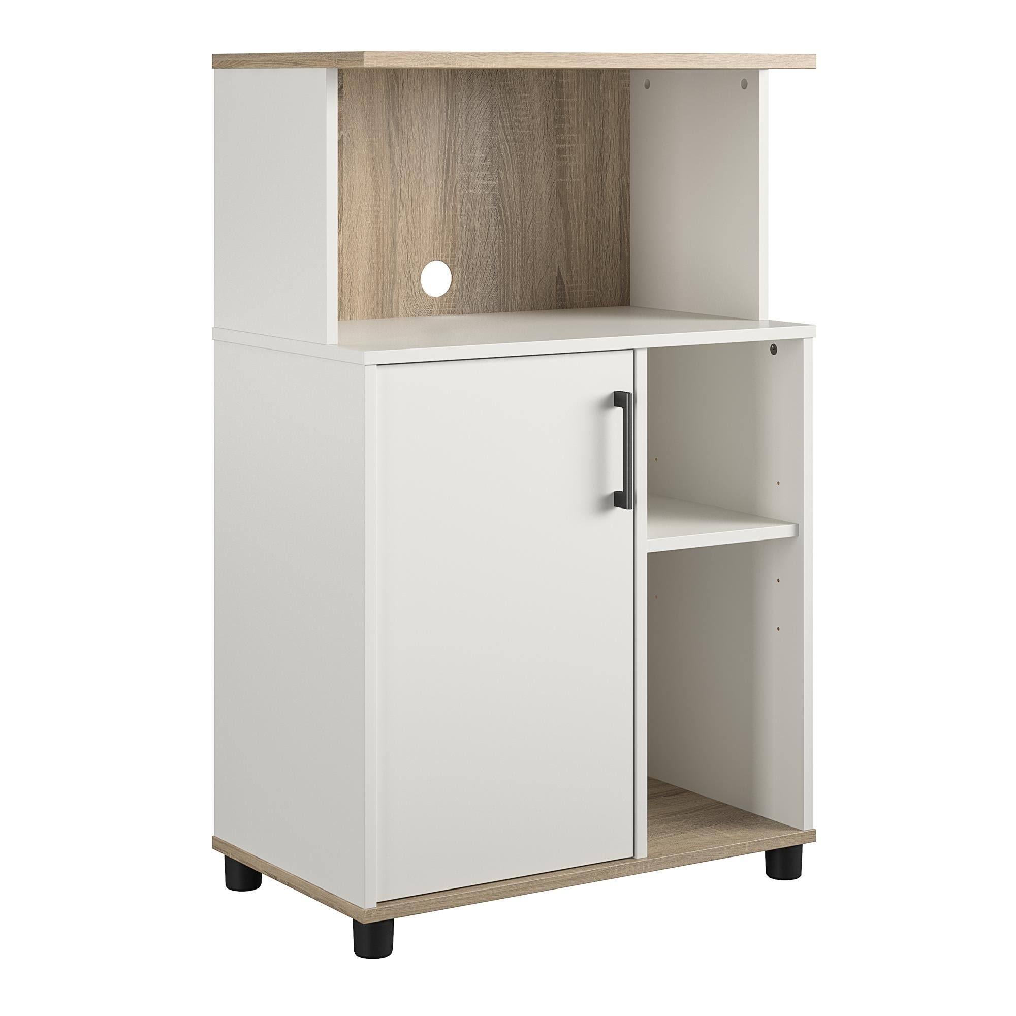 Avenue Greene Wellington Microwave Stand - White - Microwave Cart