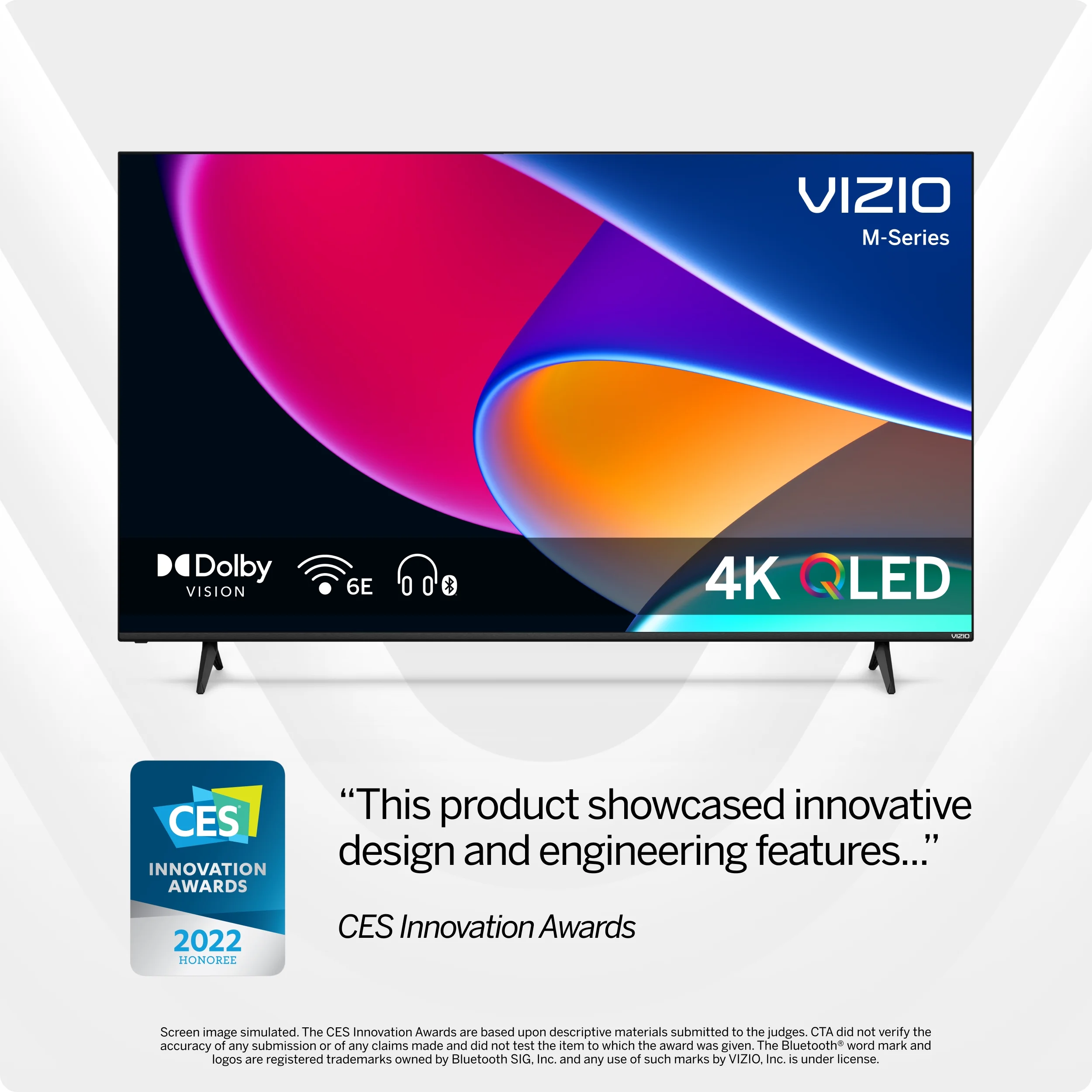 VIZIO 43" Class MQ6 Series 4K QLED HDR Smart TV M43Q6M-K04