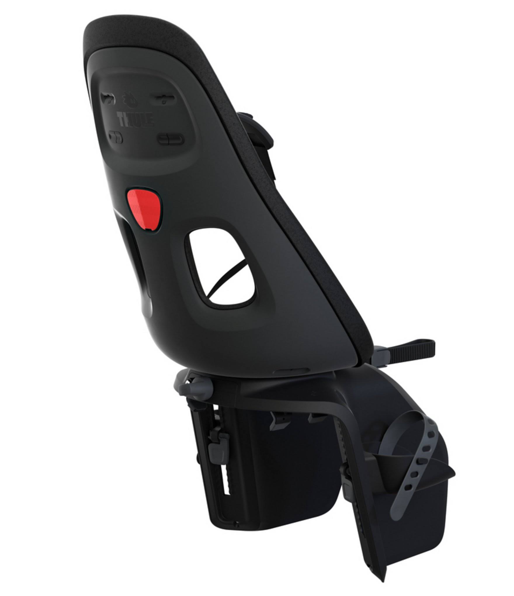 Thule Yepp Nexxt Maxi Rack Mount Child Bike Seat Grey