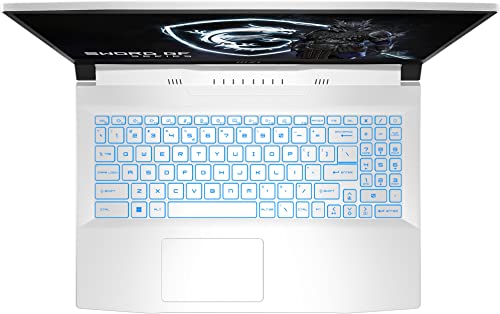 MSI Sword 15 A12U Sword 15 A12UC-295 15.6 Gaming Notebook - Full HD - 1920 x 1080 - Intel Core i5 12th Gen i5-12450H 1.30 GHz - 8 GB Total RAM - 512 GB SSD - White