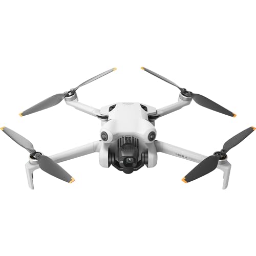 DJI Mini 4 Pro Drone with DJI RC 2 Screen remote Control Bundle Kit Camera Drone Bundle, with 128 GB SD, 3.0 USB Card Reader, Landing Pad, Backpack Strobe Lights and More