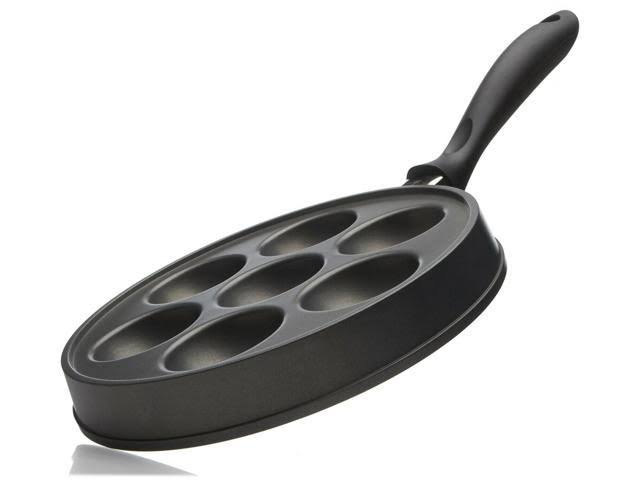 Norpro Cast Aluminum (Aebleskiver Pan) Filled Pancake Pan