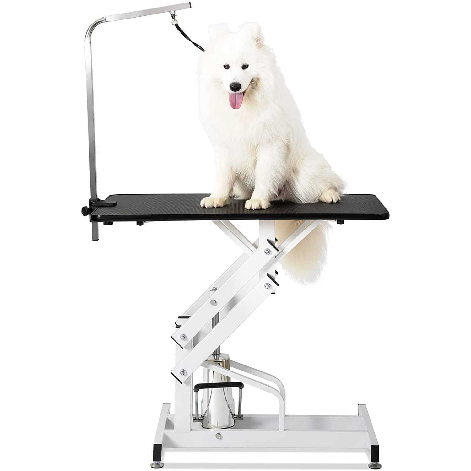 Hydraulic Pet Grooming Table for Large Dogs Professional Heavy Duty Adjustable Height - Pet Supplies online store