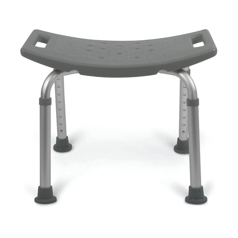 Medline Backless Aluminum Bath Bench