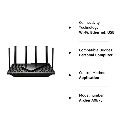 TP-Link AXE16000 Quad-Band WiFi 6E Router