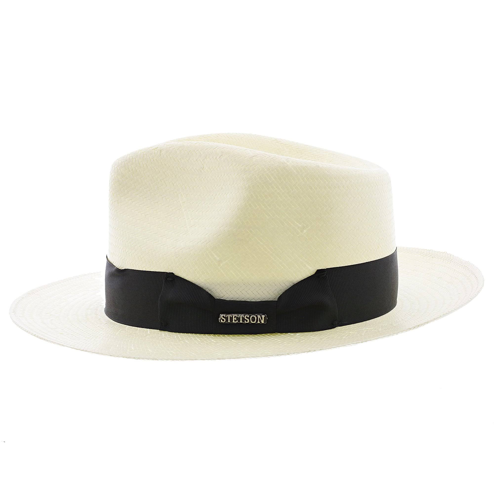 Stetson Adventurer - Shantung Fedora Hat TSADTR Natural - Medium Straw