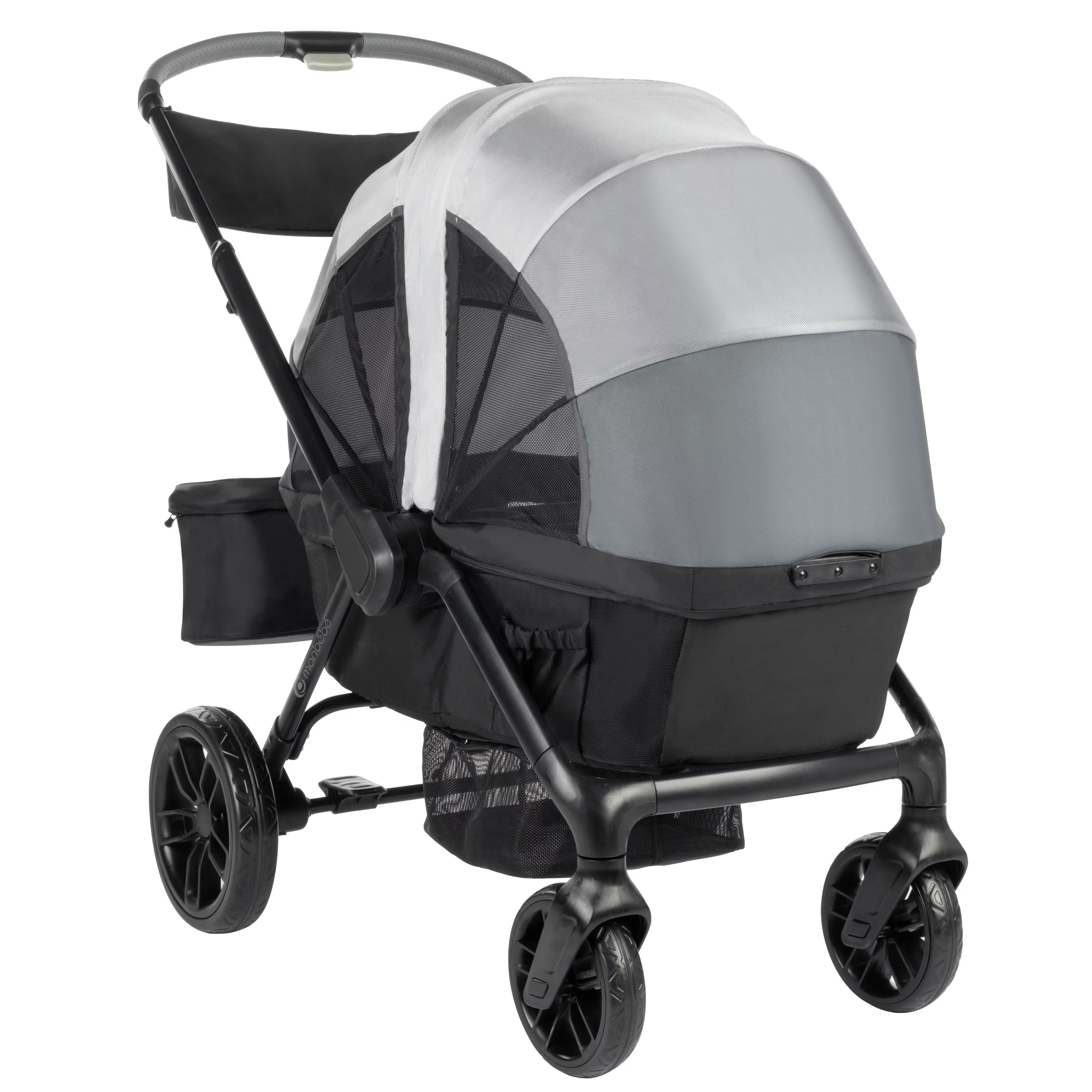 Monbebe Everyday Outings Wagon Stroller, Cobblestone Grey