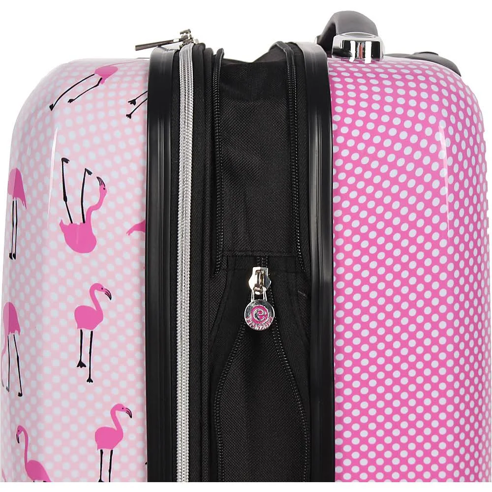 Betsey Johnson Flamingo Strut 30in. Spinner Multi