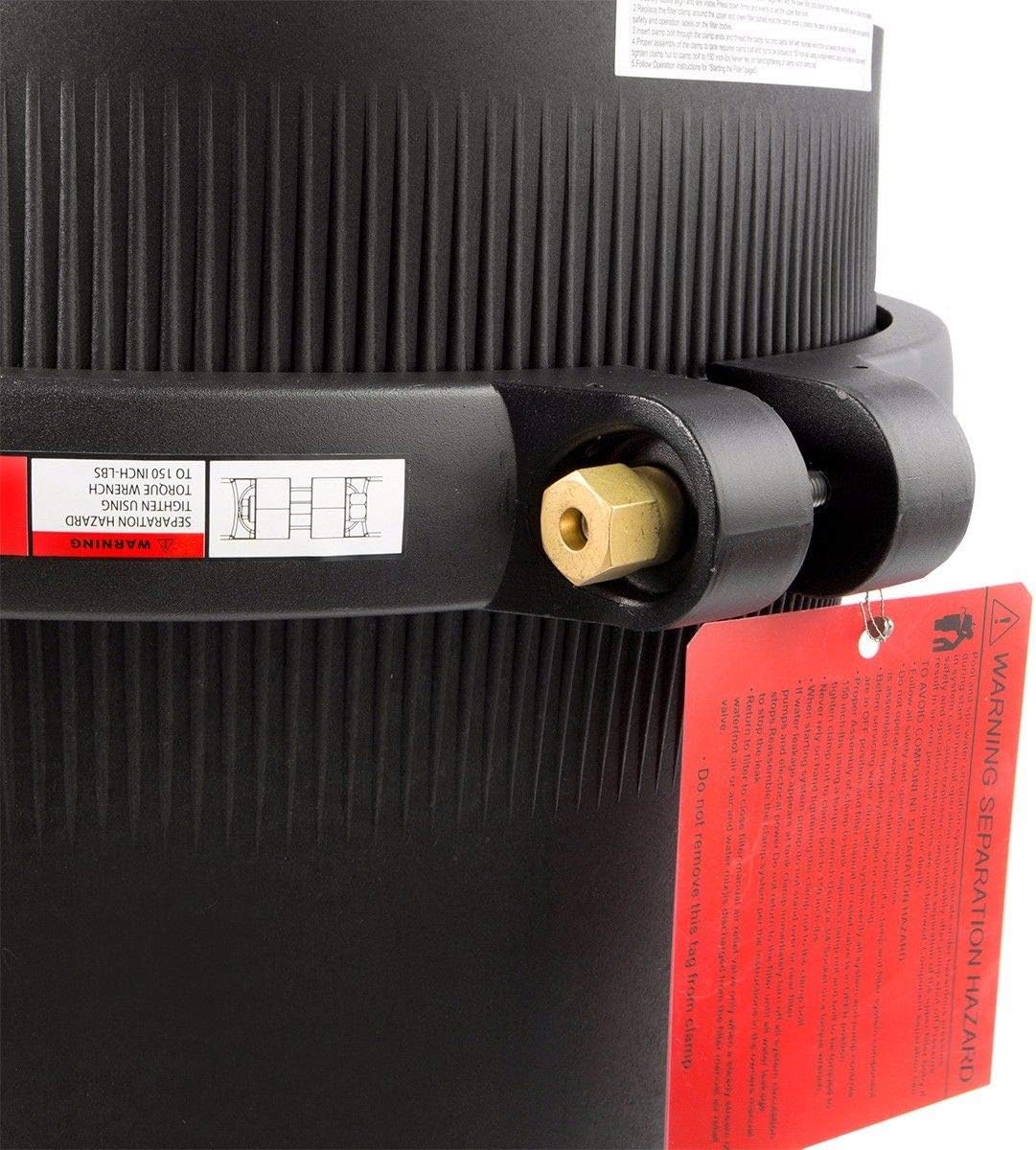 XtremepowerUS 425 sq ft Inground Pool Cartridge Filter In-Ground Swimming Pool and Spa Pool Filter System