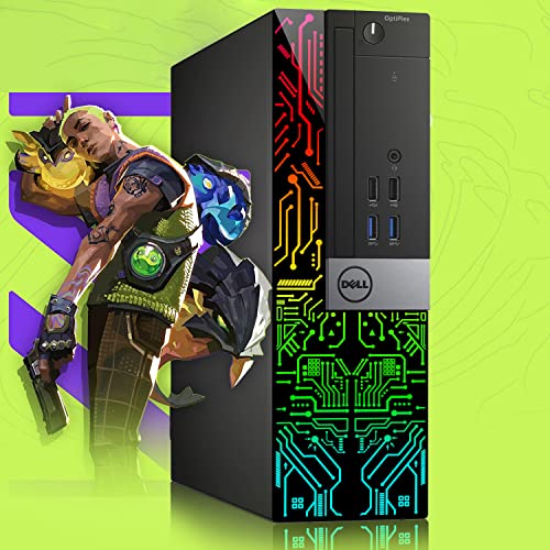 Dell OptiPlex 5050 Desktop Computers with 24 inch Monitor PC Bundle, 16GB DDR4 Ram 512GB M.2 NVMe SSD, WiFi, Bluetooth, i5-6500 3.2GHz, HDMI, Windows 10 Pro (Renewed)