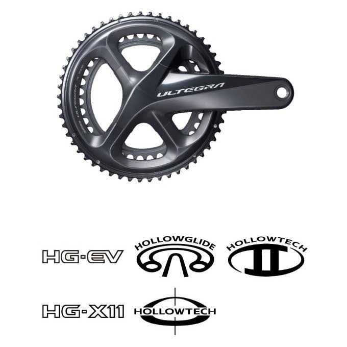 Shimano Ultegra R8000 172.5mm 11 Speed Chainset 46/36