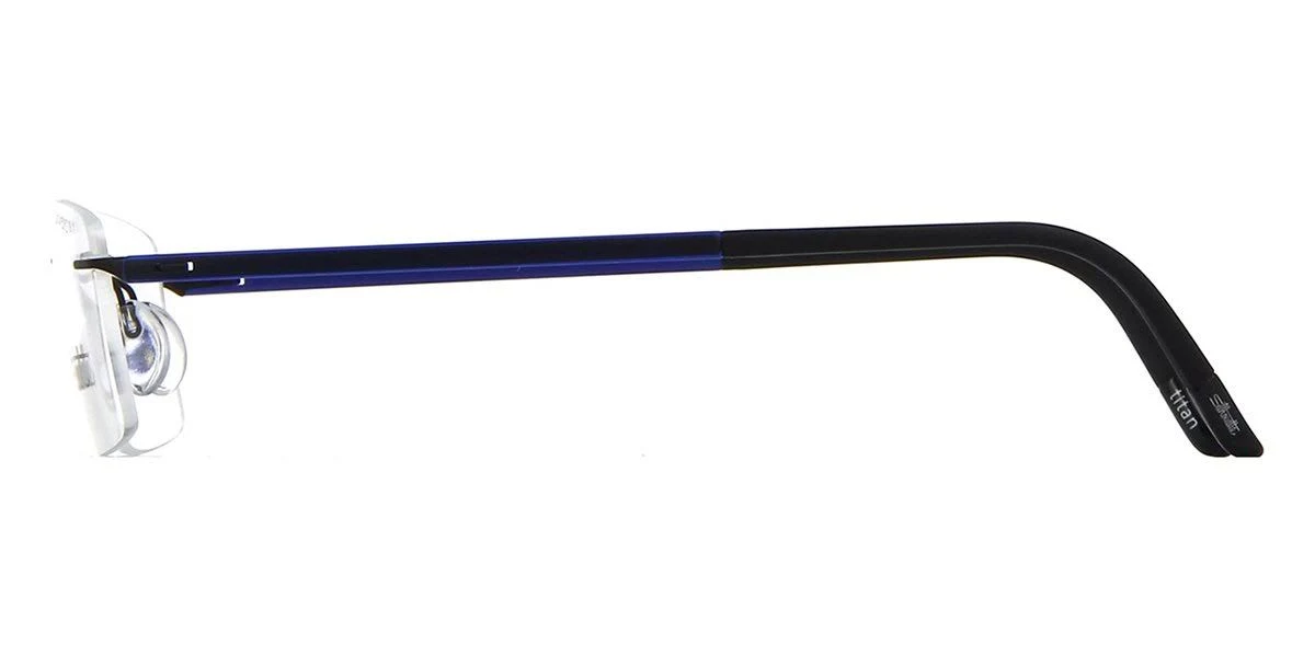 Silhouette Fusion 5474/40 6061 Glasses Black and Blue 52mm