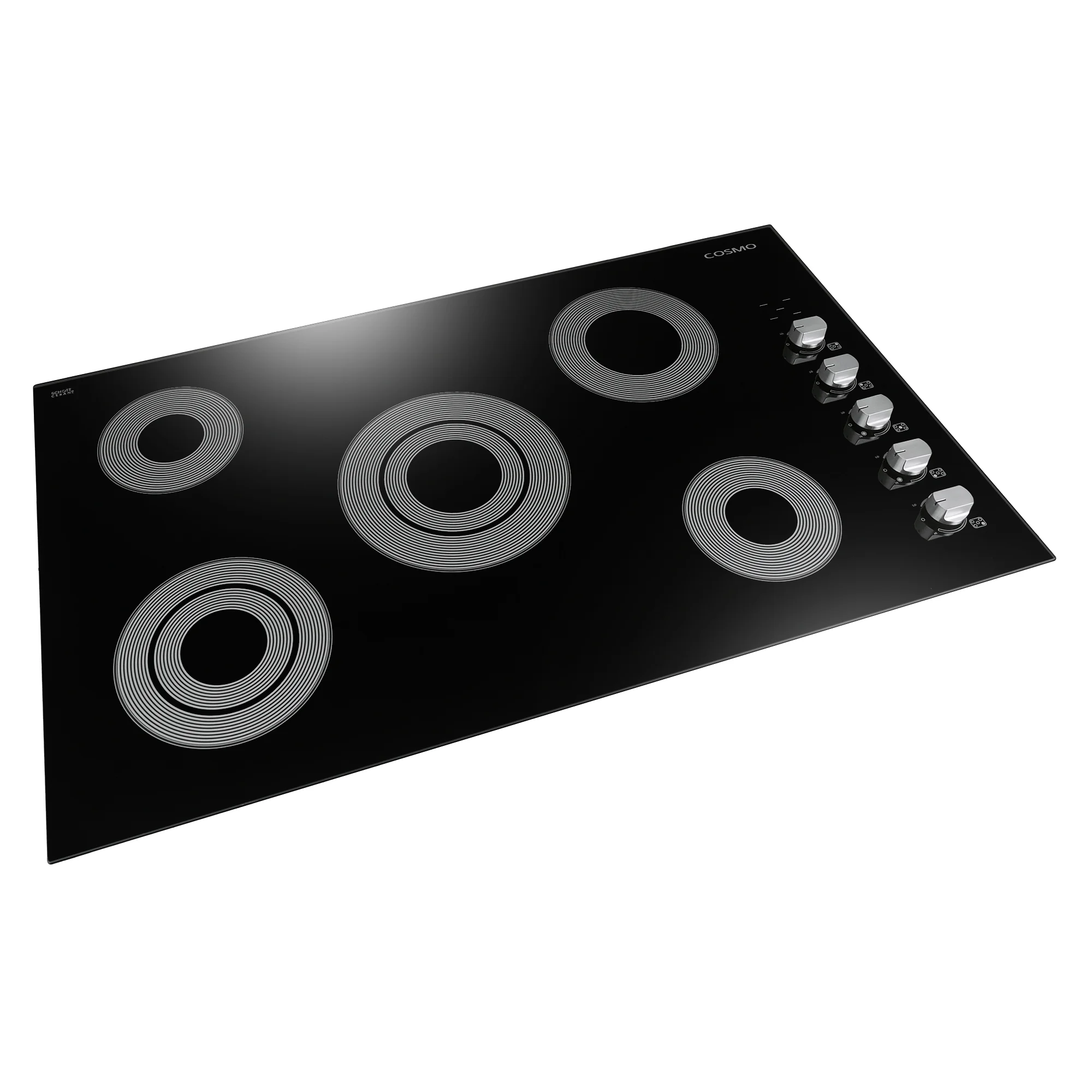Cosmo 2 Piece Kitchen Appliance Packages with 36" Electric Cooktop & 24" Electric Wall Oven Kitchen Appliance Bundles