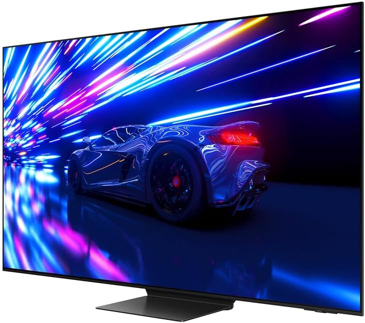 SAMSUNG QN55S95DAFXZA 55 inch HDR OLED Smart TV 2024 (Renewed) Bundle with 2 YR CPS Enhanced Protection Pack