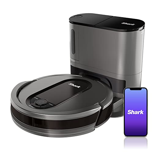 Shark Robot Vacuum & Mop Combo, PowerDetect NeverTouch Pro, Self-Emptying, Self-Refill with Self-Clean Pad Wash & Dry, 60-Day Debris Capacity, 30-Day Refill Tank, 5 PowerDetect Technologies, AV2800ZE