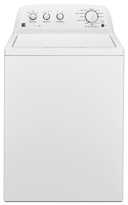 Kenmore 02620362 Top-Load Washer with Triple Action Agitator, 3.8 Cu. ft. Capacity