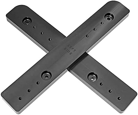 H RUO Motorcycle Tour-Pak Relocator Kit Mount Plate Rack Adjustable 1-3 Tour Pak Pack Extend Compatible with Harley Touring Electra Road Glides Road King Trikes 2014-2021