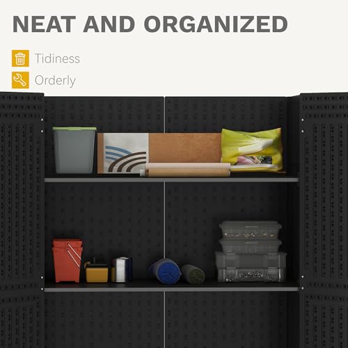 DWVO Outdoor Weather-Resistant Horizontal Storage Shed, 35 Cu Ft Capacity, Lockable and Waterproof, Suitable for Storing Garden Tools, Light Gray