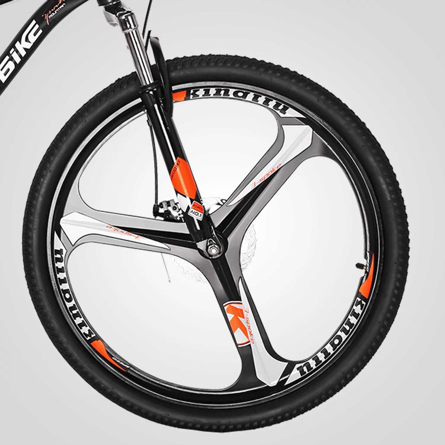 Eurobike S7 Mountain Bike Full Suspension Frame 21 Speed Shifter 27.5 Inch Wheels Dual Disc Brakes Bikes for Men Orange