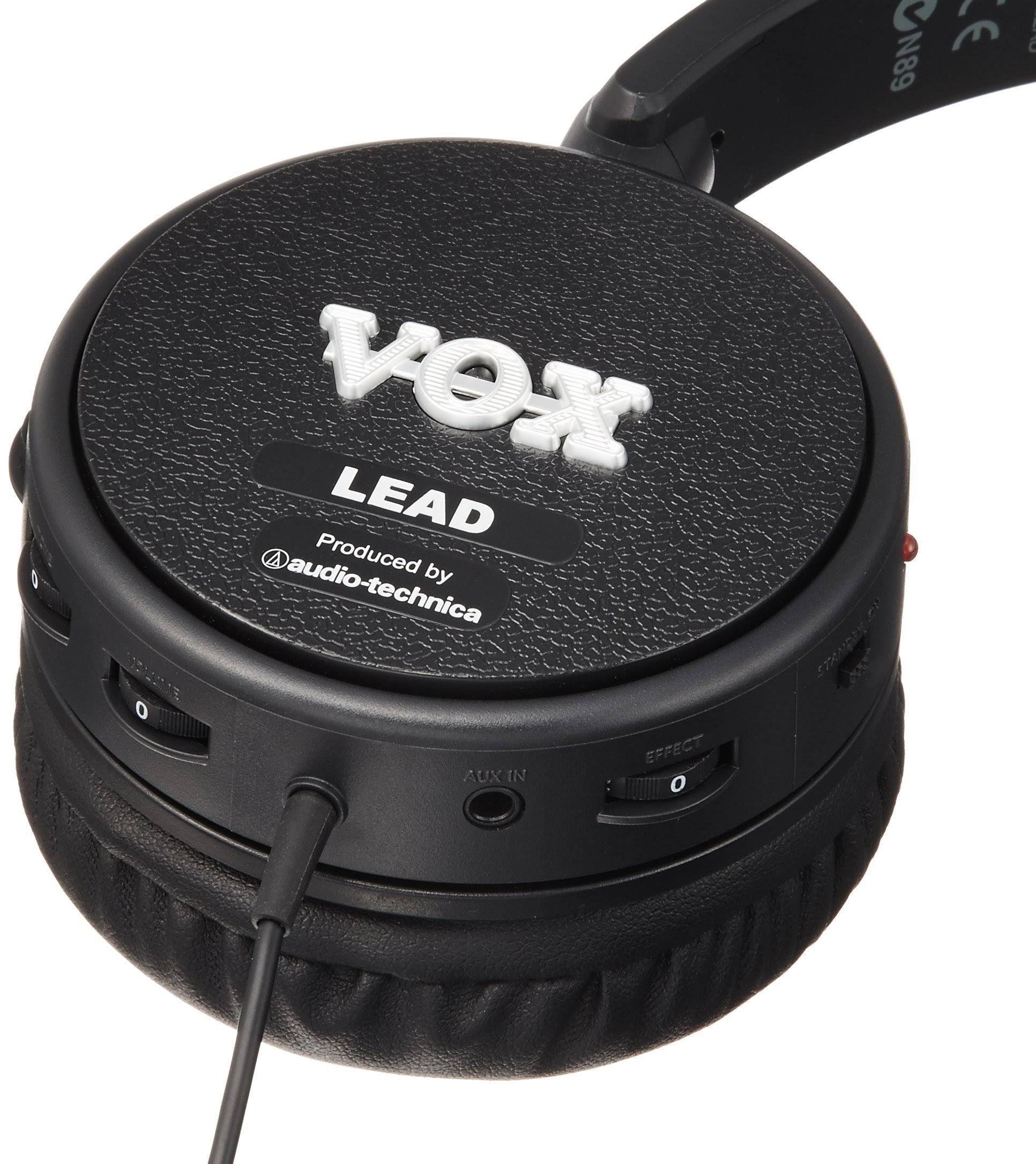 Vox amPhones Lead - Active Guitar Headphones - Black