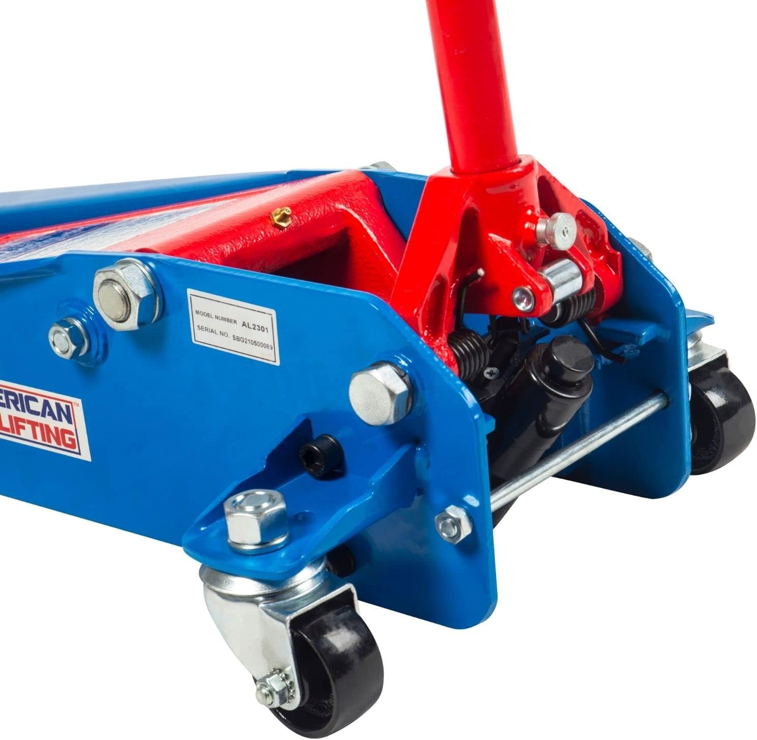 American Lifting AL2301 Floor Jack 3 Ton - Professional Heavy Duty Hydraulic Rapid Lift Floor Jack for Service Car Truck SUV