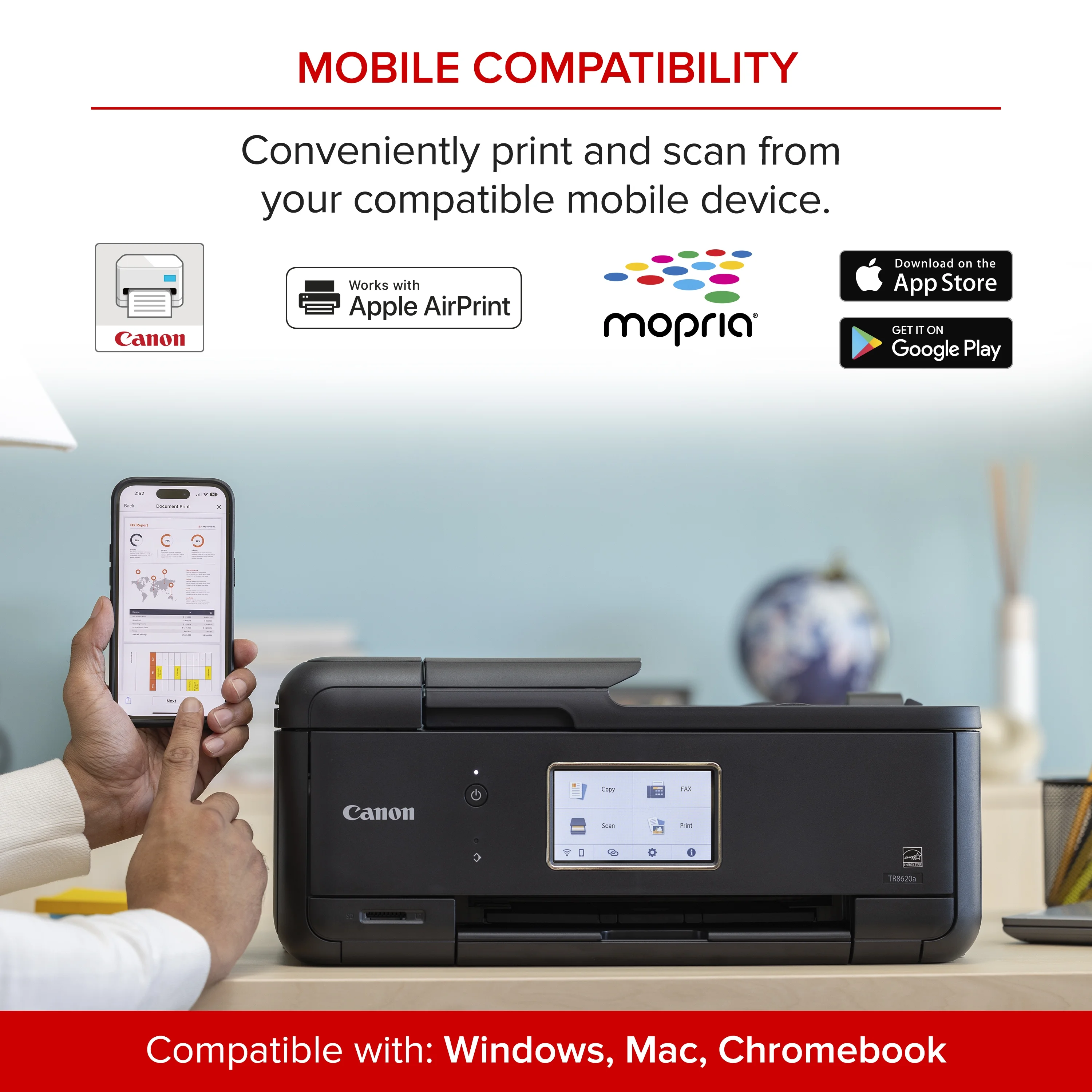 PIXMA TR8620a Wireless Inkjet All-In-One Printer