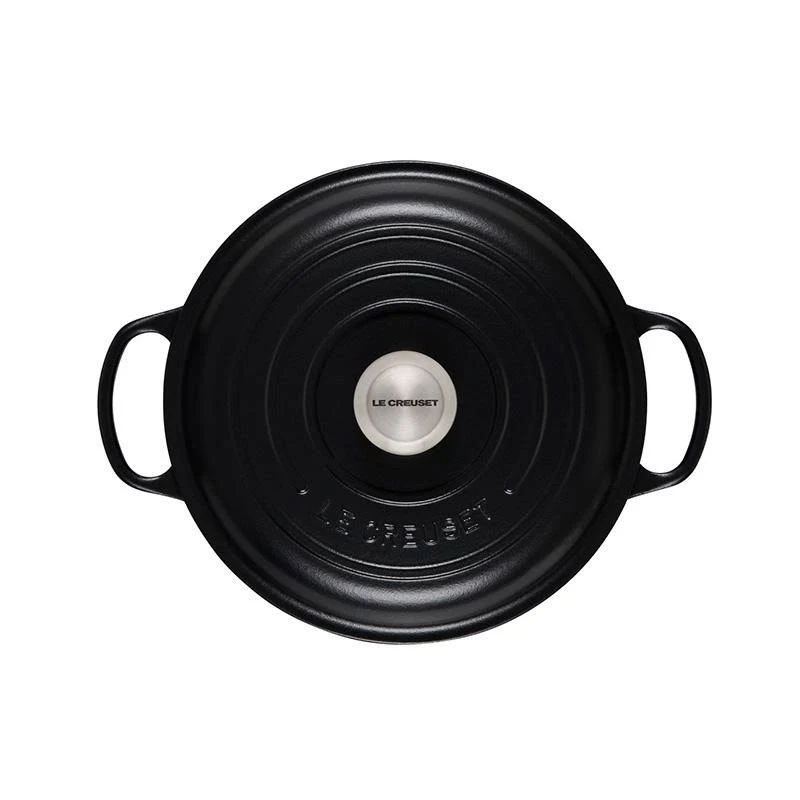 Le Creuset Signature Cast Iron 3.5-Quart Licorice Braiser
