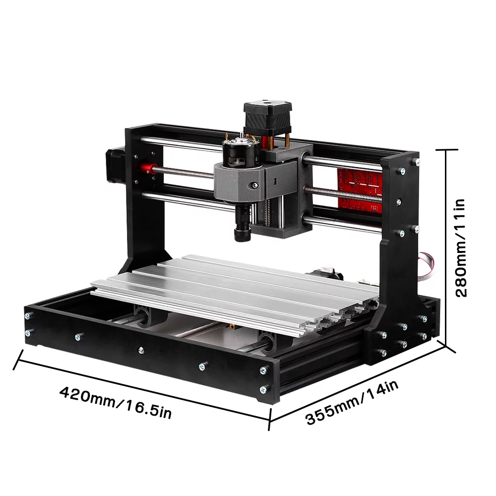 Engraving Machine, Diy Wood Router With Version With Er11 And 30 * 18 With Offline With 300 * 180x40mm Offline With Er11 * 18 30 * Hine 3 Area 300 * 3 Pcb 30*18 - Curated Treasures Market