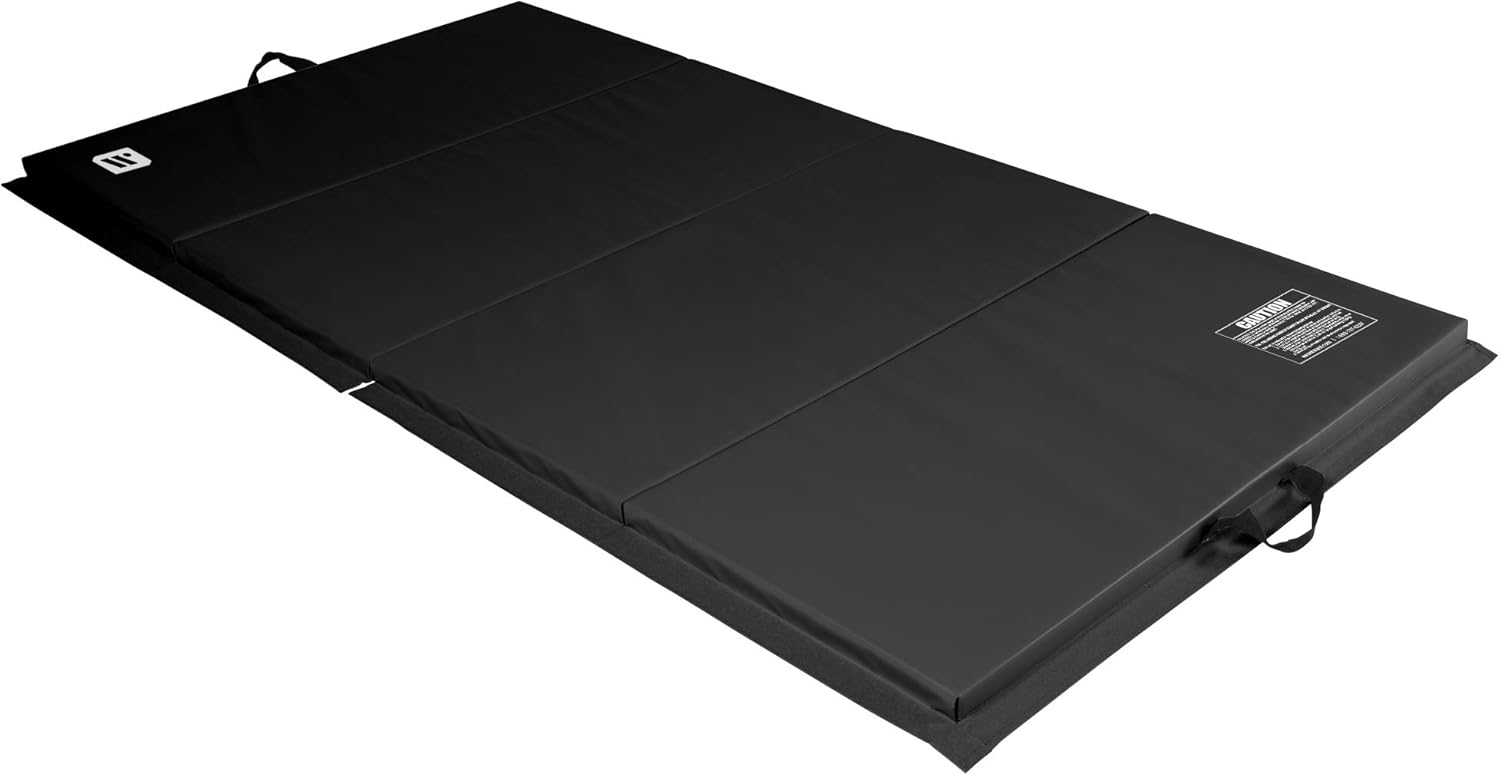 We Sell Mats 4 ft x 8 ft x 2 in Personal Fitness & Exercise Mat, Lightweight and Folds for Carrying