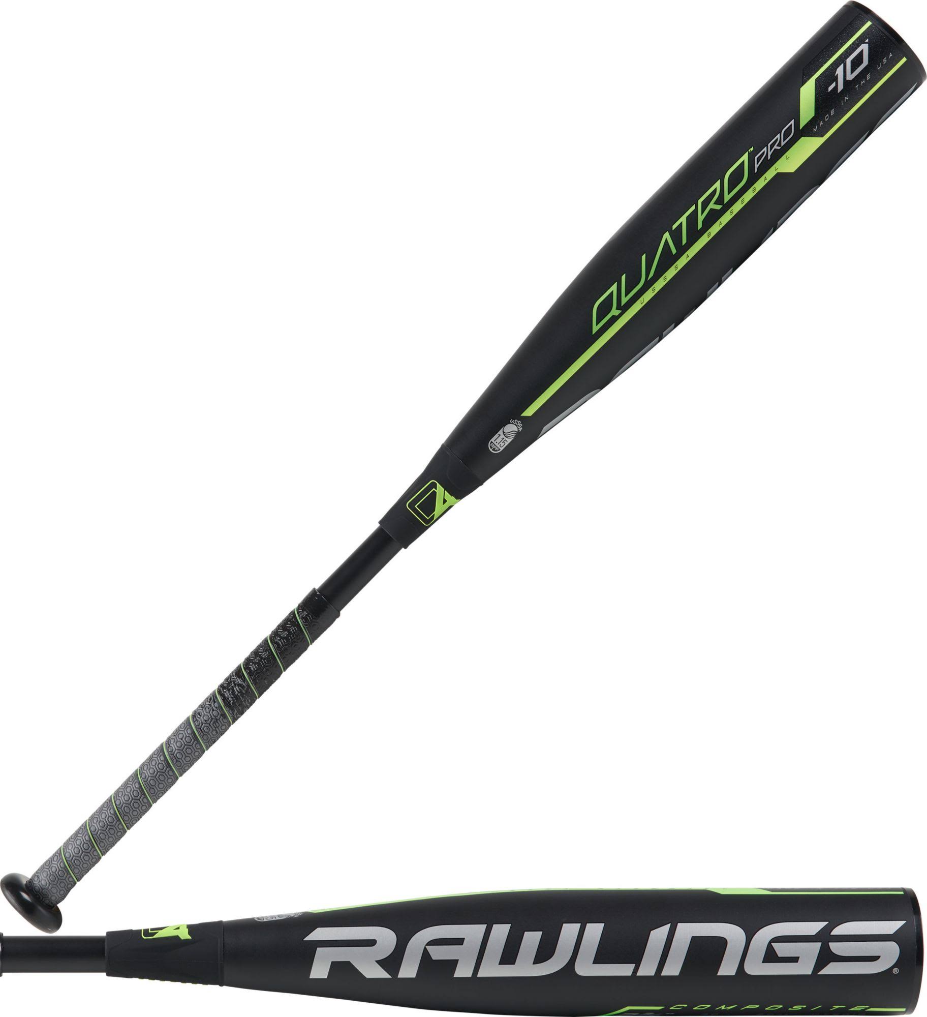 2019 Rawlings Quatro Pro -10 USSSA Baseball Bat UT9Q10