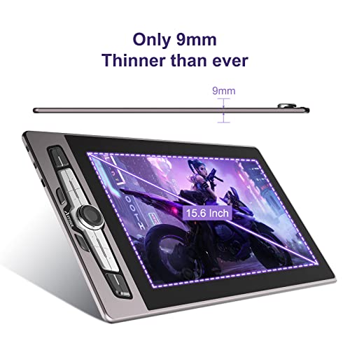 Artisul SP1603 15.6 Inch Graphics Drawing Tablet with Screen Full-Laminated Drawing Pen Display Drawing Monitor Compatible with Windows, macOS, and Android (8192 Pressure Sensitivity, 128% sRGB)
