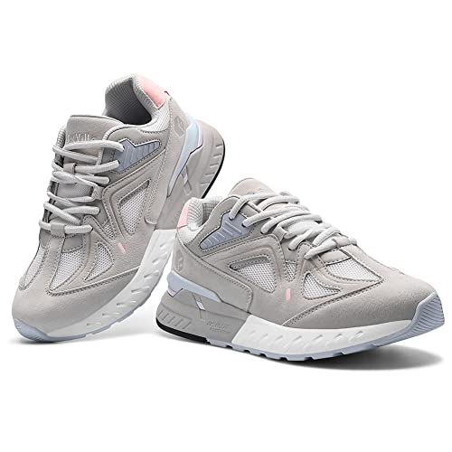 FitVille Women's Extra Wide Walking Shoes Wide Width Sneakers for Flat Foot Plantar Fasciitis Heel Pain Relief - Rebound Core