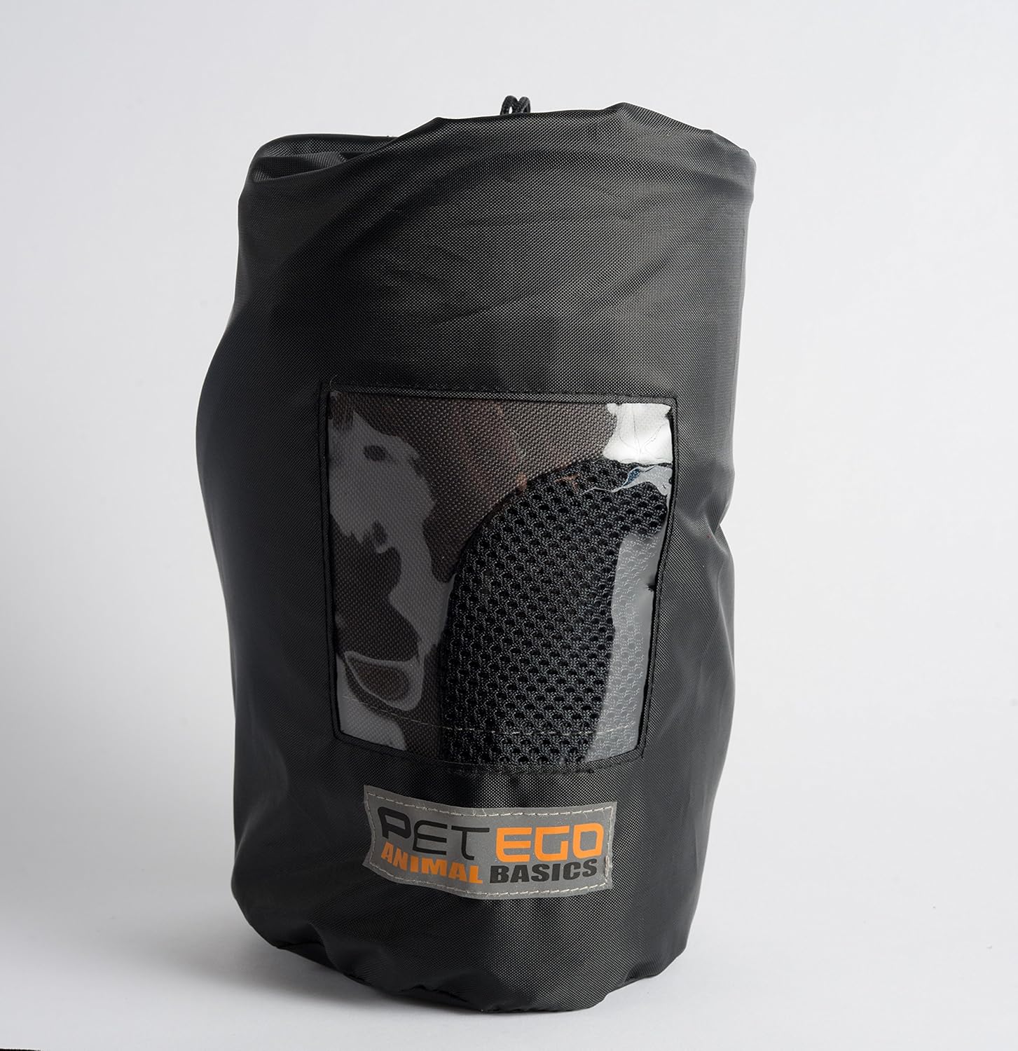 Emanuele Bianchi Design Petego Dog Kar Soft Barrier, Anthracite with Black Mesh