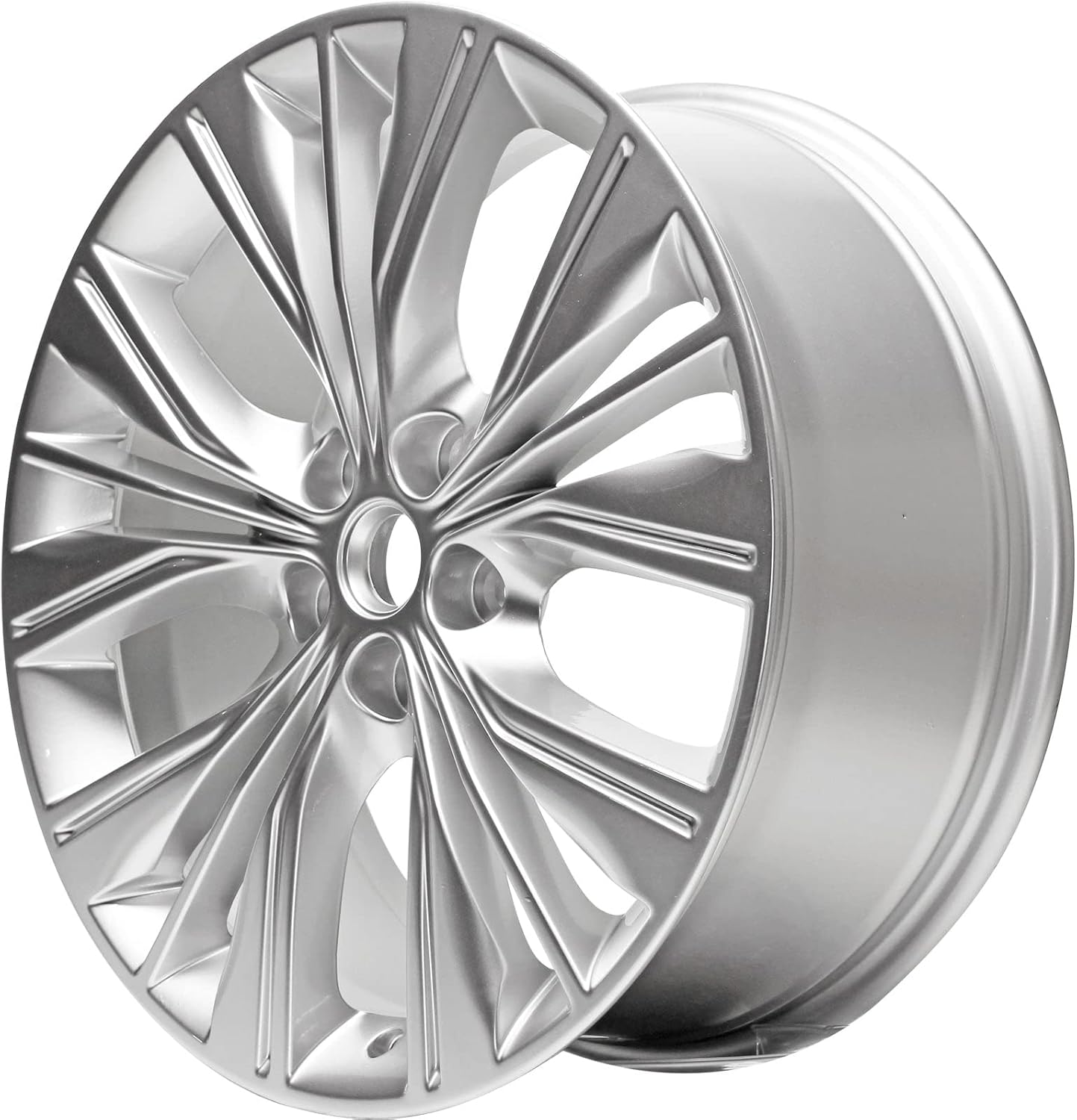 Factory WheelNew 20x8.5'' 20 Inch Premium Aluminum Alloy Wheel Rim for Chevrolet Impala LTZ 2014 2015 2016 2017 2018 2019 2020 | ALY05615U77N Direct Fit - OE Stock Specs, Light Hyper Silver