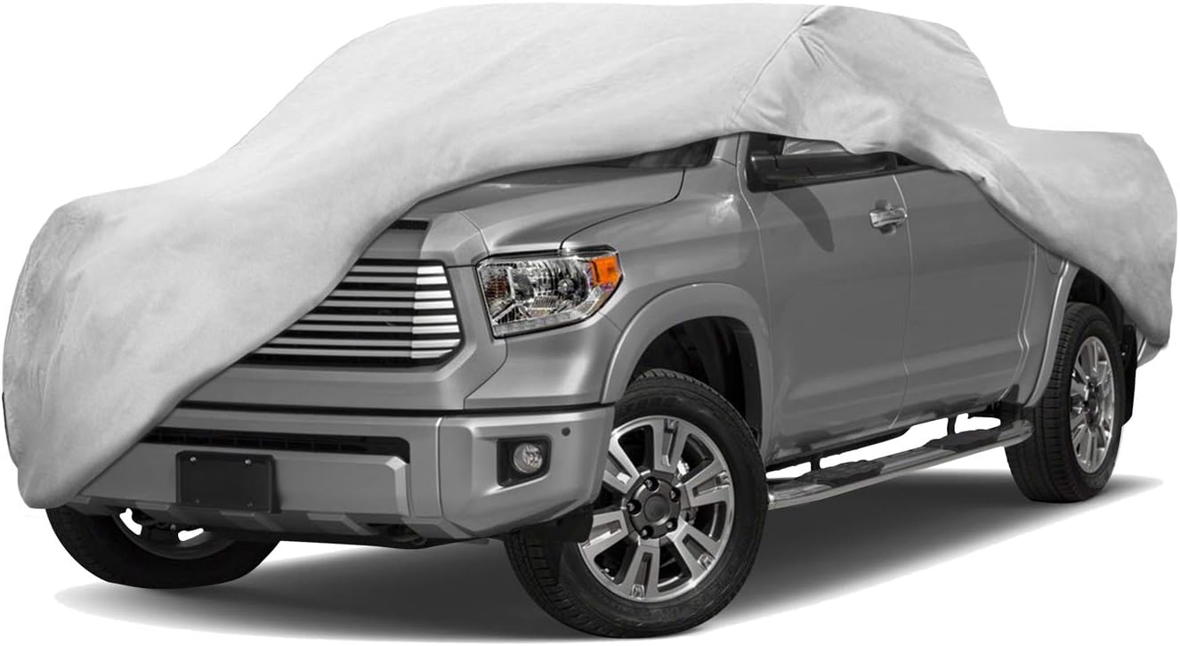 Motor Trend T-800 Truck Cover for Ford F-150 2001-2019 Super Crew/Cab Short Bed Custom Fit All Weather Waterproof Pickup Protection