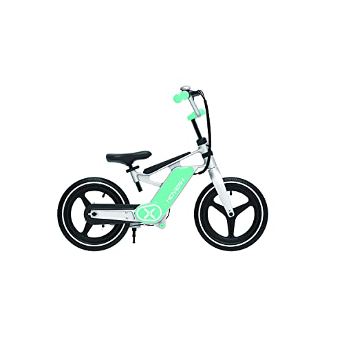Hover-1 My First E-Bike, 8 MPH Top Speed, 7.5 Mile Range, LED Display, 14” Pneumatic Tires, Rear Electronic and Mechanical Brakes, for Kids 8+