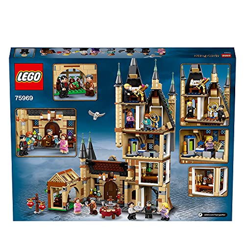 LEGO 75969 Harry Potter Hogwarts Astronomy Tower Building Toy for Children +9 Years with 8 Mini Figures