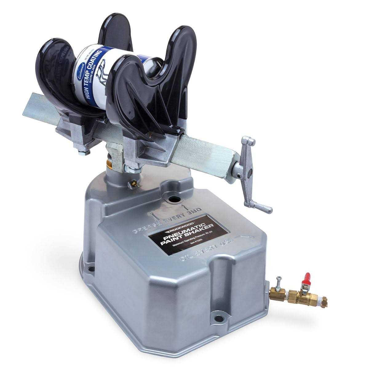 Rockwood Pneumatic Air Operated Paint Can Shaker