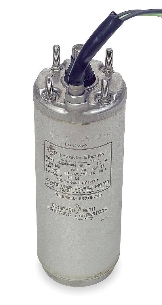 Franklin Electric Deep Well Submersible Pump Motor 2243019204S