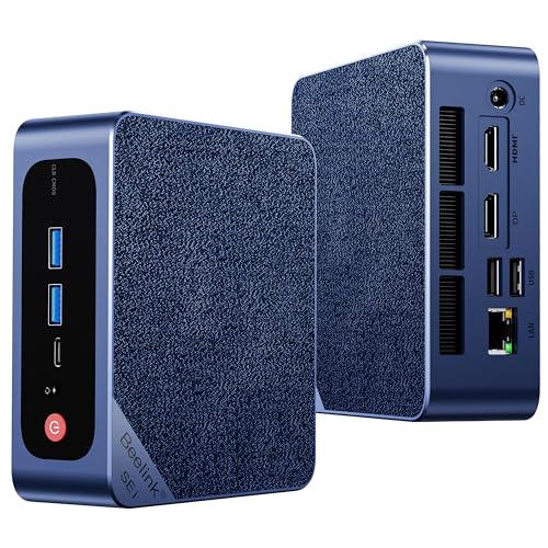 Beelink Mini PC Intel Core i5 Processor, 16GB DDR4 500GB NVMe SSD Mini Computer