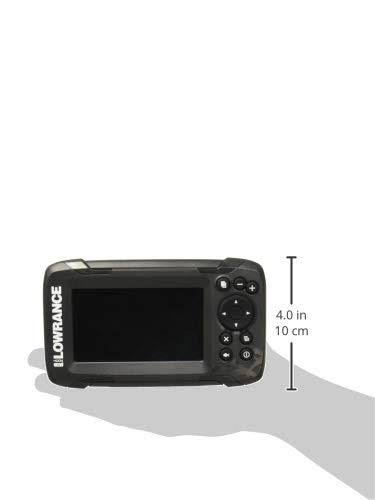 Lowrance Hook 4X Fish Finder with Bullet Skimmer Transducer