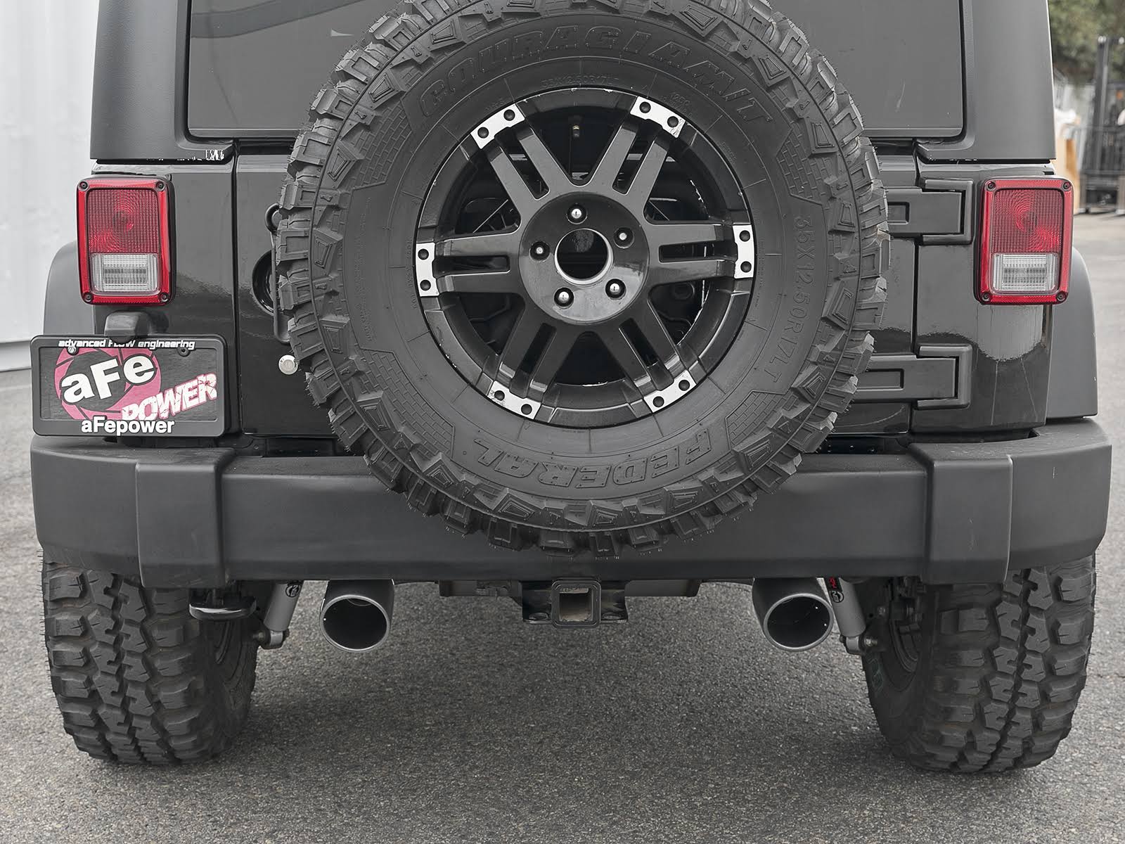 aFe Power 49-48062-B Rebel Series Cat-Back Exhaust System for Jeep Wrangler