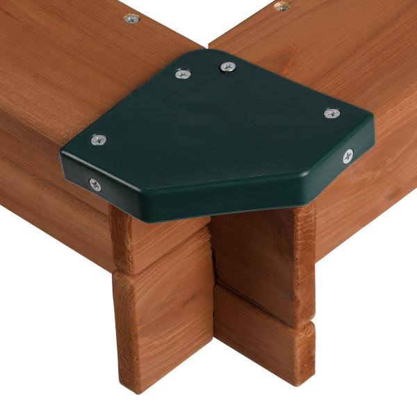 Gorilla Playsets Interlocking Sandbox with Cover