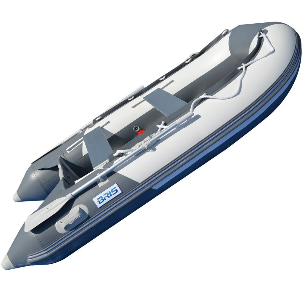 BRIS 10.8Ft Inflatable Boat Inflatable rafting Fishing Tender Pontoon