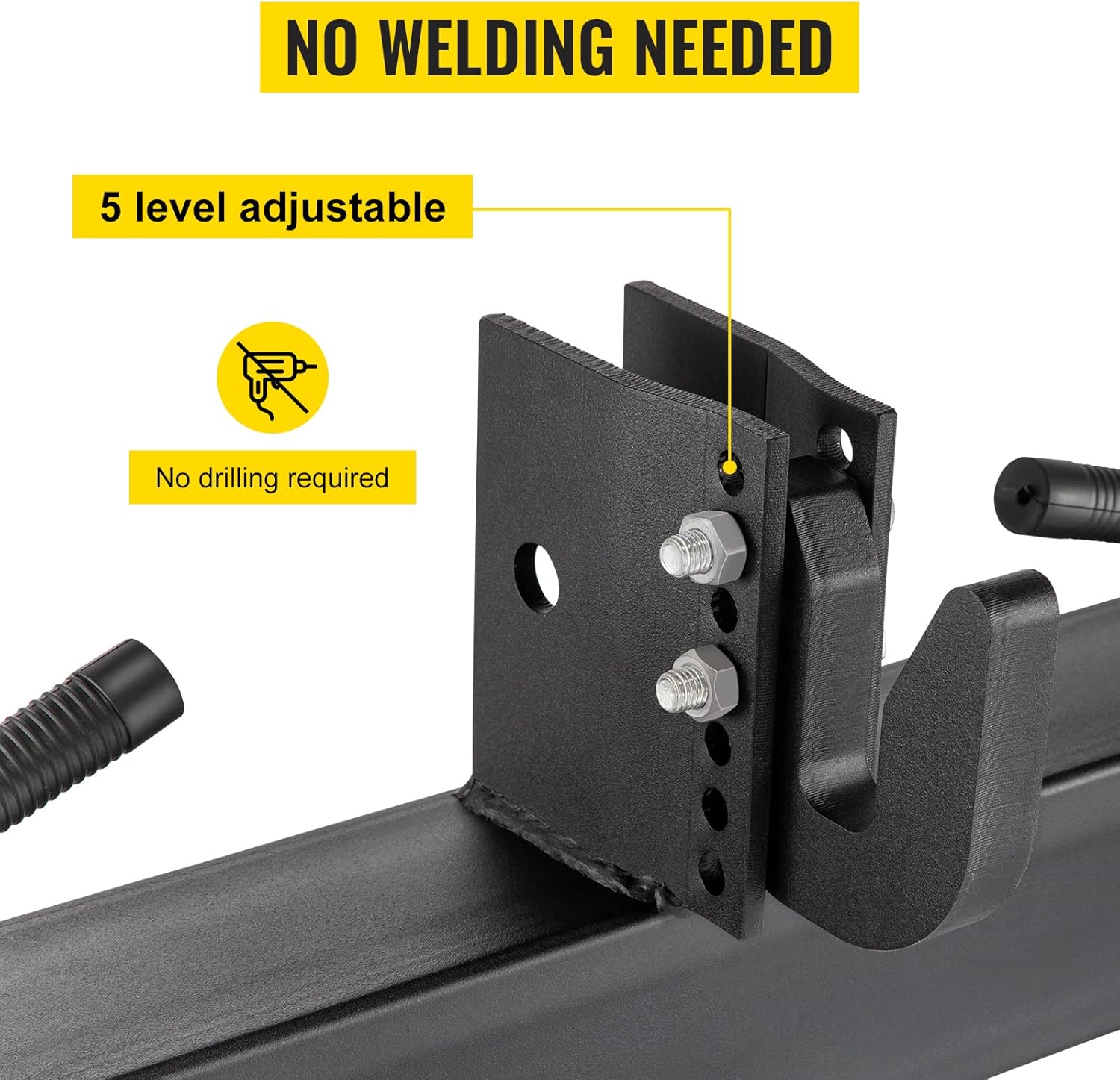 Vevor 3-Point Quick Hitch, Black