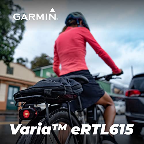 Garmin Varia RTL515 Cycling Rearview Radar with Visual and Audible Alerts for Vehicles and Wearable4U Bundle