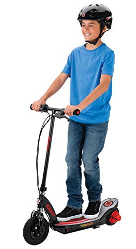 Razor Power Core E100 Electric Scooter - 100w Hub Motor, 8" Air-Filled Tire, Up to 11 mph and 60 min Ride Time, for Kids Ages 8 and Up
