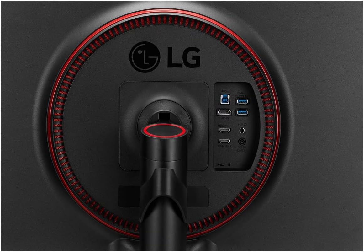LG 27” 27GN75B-B HDR10 IPS FHD 1ms Ultragear™ Gaming Monitor with 240Hz Refresh Rate, Adaptive-Sync (FreeSync™) Technology & is Compatible with NVIDIA G-Sync®,Black
