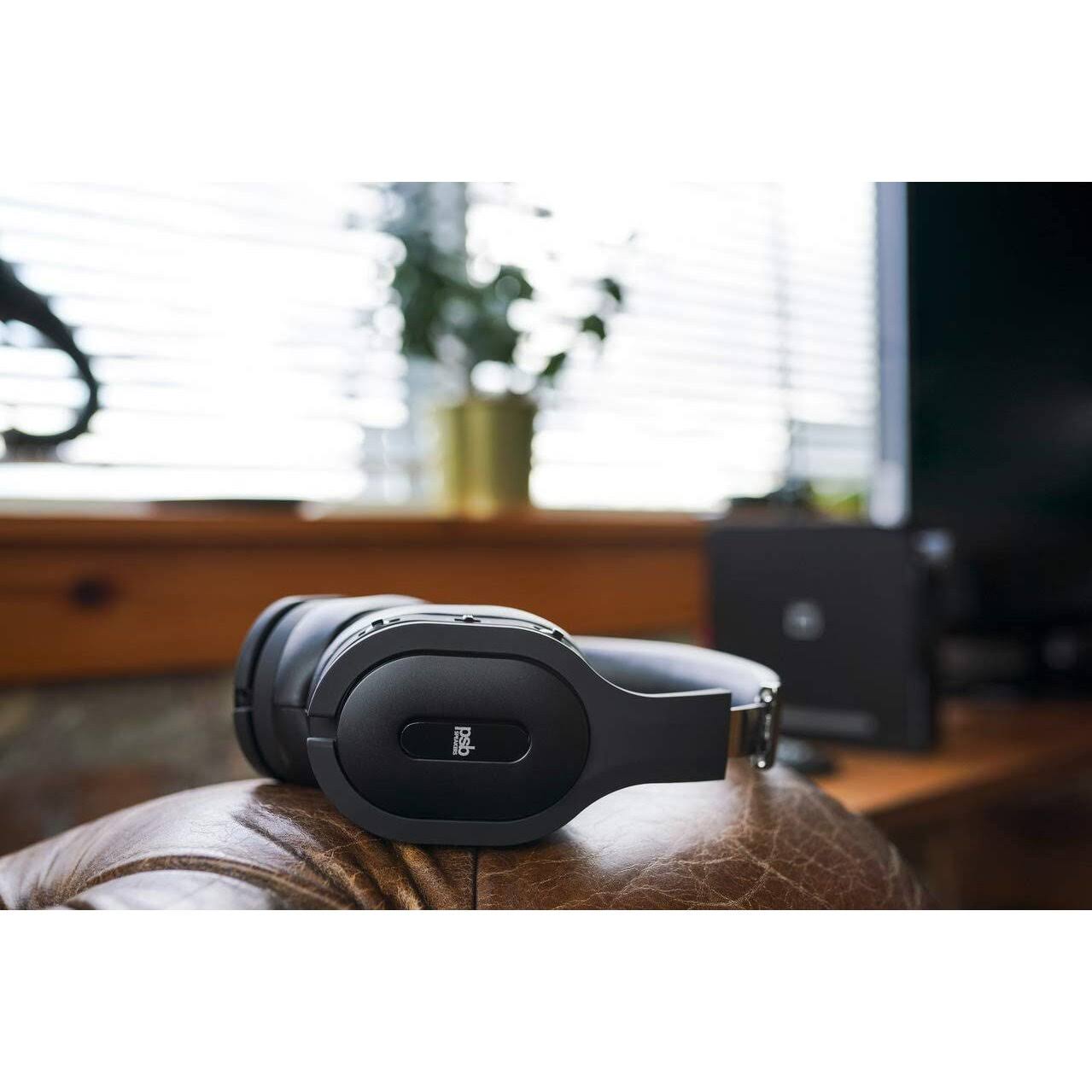 PSB M4U 8 Wireless - Active Noise Cancelling HD Headphones - Black